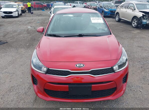 3KPA24AD3LE275610 2020 KIA RIO Red Սարքավորումների վահանակի տեսք