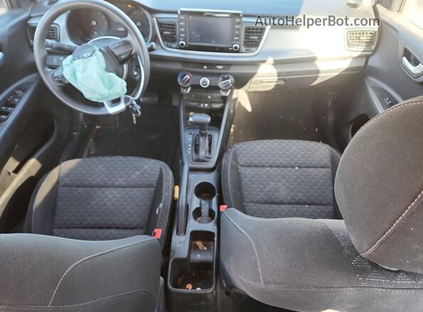 3KPA24AD3LE337510 2020 KIA RIO Silver Вид панелі приладів