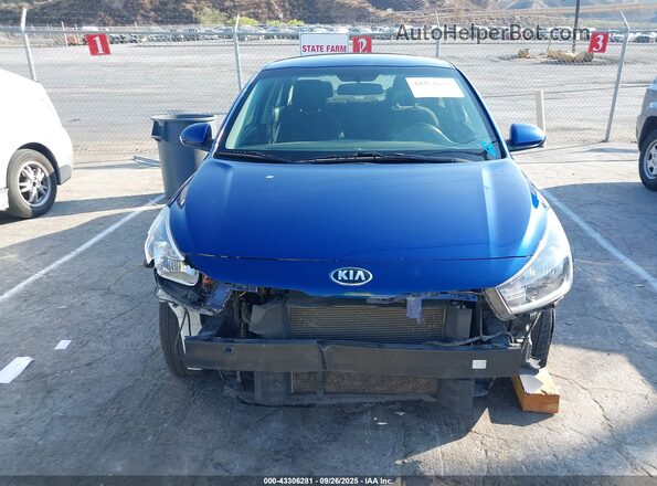 3KPA24AD3LE359944 2020 KIA RIO Синий Вид щитка приборов