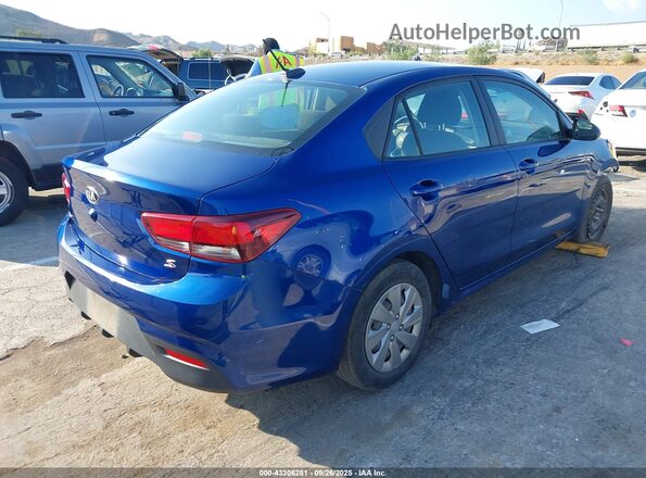 3KPA24AD3LE359944 2020 KIA RIO Синий Задняя правая четверть