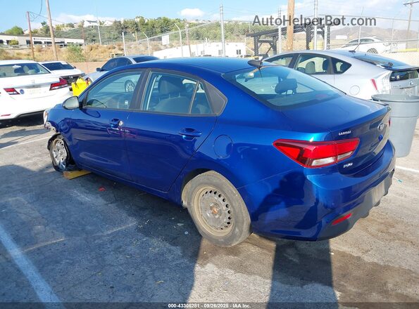 3KPA24AD3LE359944 2020 KIA RIO Синий Задняя левая четверть