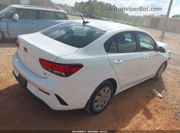 3KPA24AD3ME387874 2021 KIA RIO Белый Задняя правая четверть