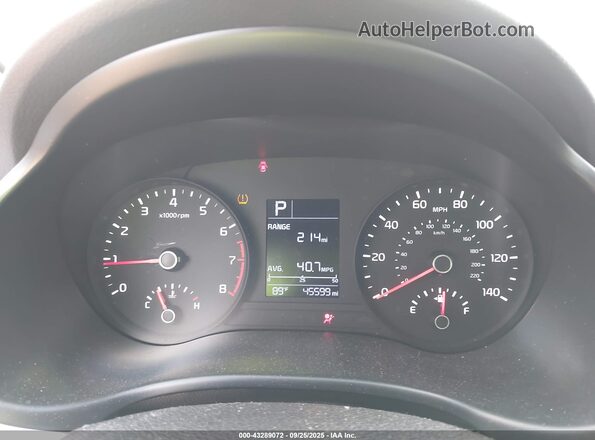 3KPA24AD3ME387874 2021 KIA RIO Белый Вид задних сидений