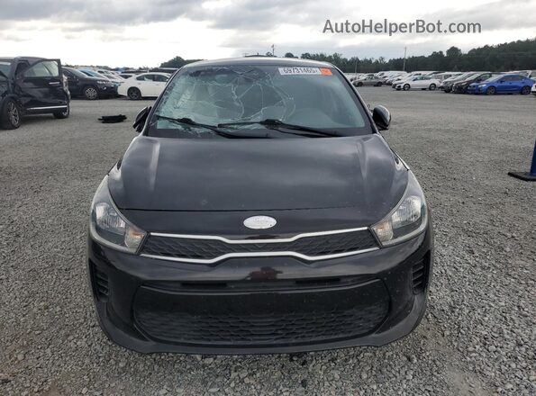 3KPA24AD4LE256130 2020 KIA RIO Черный Вид спереди