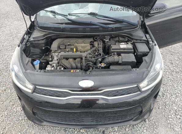 3KPA24AD4LE256130 2020 KIA RIO Черный Вид задней части салона