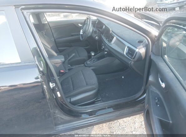 3KPA24AD4NE487953 2022 KIA RIO Black Vista interior delantera