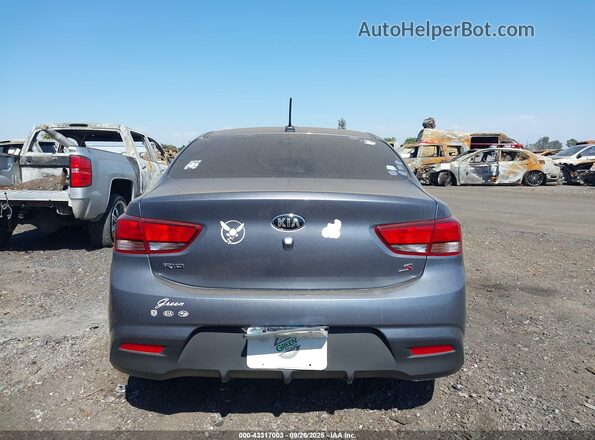3KPA24AD5LE334253 2020 KIA RIO Gray 