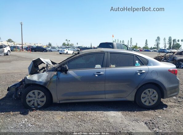 3KPA24AD5LE334253 2020 KIA RIO Gray Սալոնի 360 աստիճան տեսք