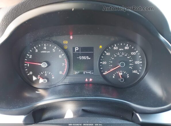 3KPA24AD5ME423063 2021 KIA RIO White უკანა სავარძლების ხედი