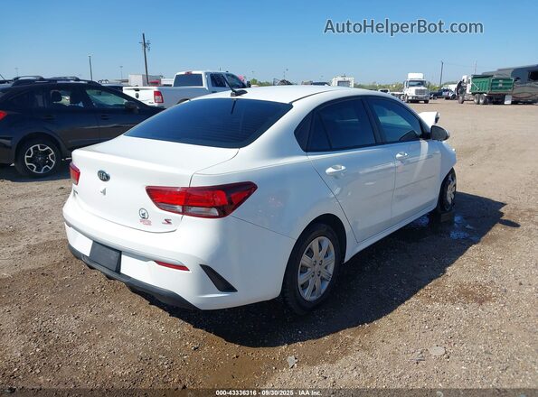 3KPA24AD5ME423063 2021 KIA RIO White უკანა მარჯვენა