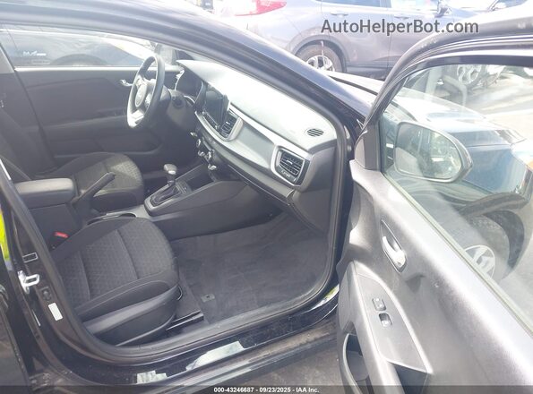 3KPA24AD5NE458400 2022 KIA RIO Black 