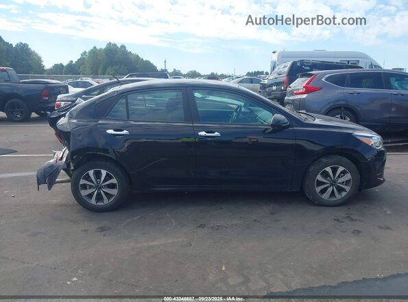 3KPA24AD5NE458400 2022 KIA RIO Black 