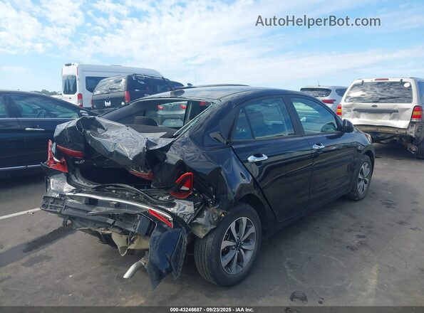 3KPA24AD5NE458400 2022 KIA RIO Black 
