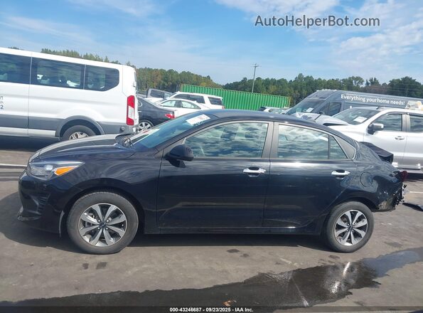 3KPA24AD5NE458400 2022 KIA RIO Black 
