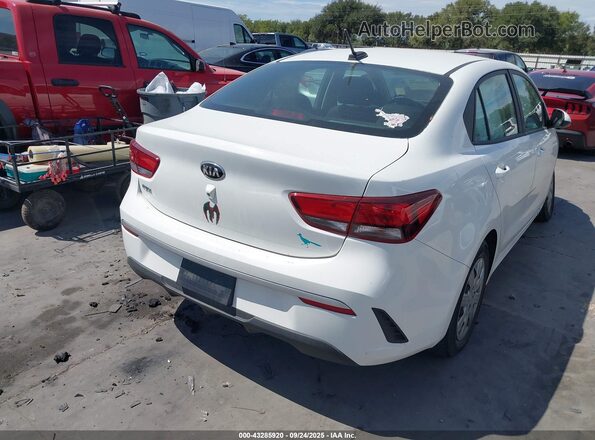 3KPA24AD7ME393726 2021 KIA RIO Белый Задняя правая четверть