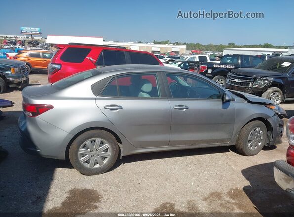 3KPA24AD7PE565614 2023 KIA RIO Gray უკანა სალონის ხედი