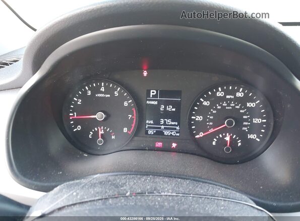 3KPA24AD7PE565614 2023 KIA RIO Gray უკანა სავარძლების ხედი