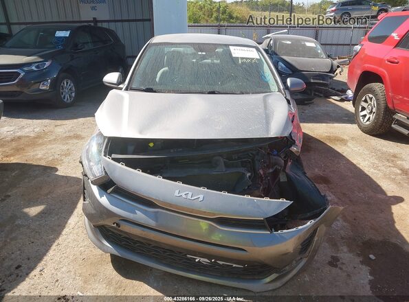3KPA24AD7PE565614 2023 KIA RIO Gray ხელსაწყოთა პანელის ხედი