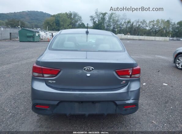 3KPA24AD8LE349894 2020 KIA RIO Gray 