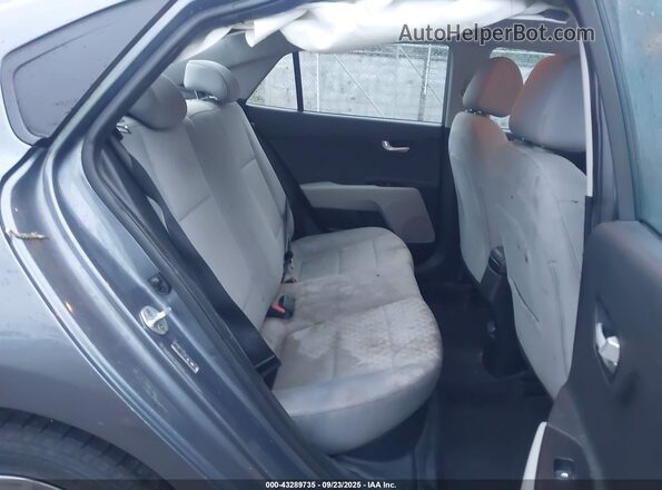 3KPA24AD8LE349894 2020 KIA RIO Gray Widok naklejki z numerem VIN