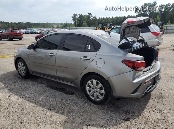 3KPA24AD8ME384632 2021 KIA RIO Gray Հետևի ձախ