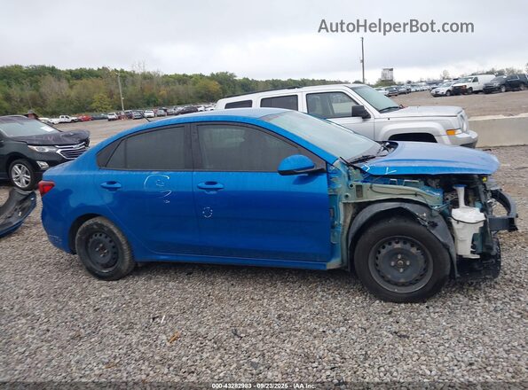 3KPA24AD8NE445012 2022 KIA RIO Синий Панорамный вид салона 360°