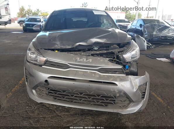 3KPA24AD8PE582230 2023 KIA RIO Silver Вид задньої частини салону