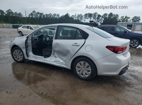 3KPA24AD9LE286451 2020 KIA RIO Silver Trasero izquierdo