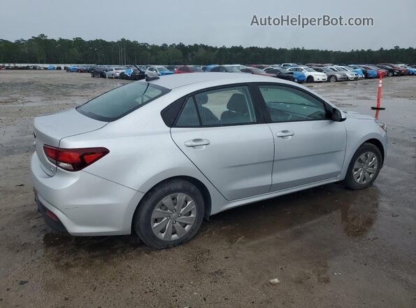 3KPA24AD9LE286451 2020 KIA RIO Silver Trasero derecho