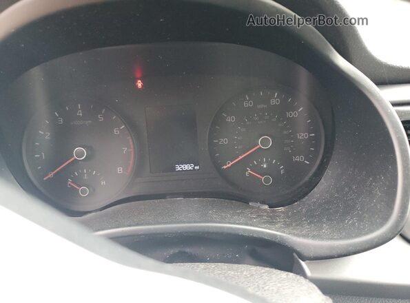 3KPA24AD9LE286451 2020 KIA RIO Silver Vista del cuadro de instrumentos