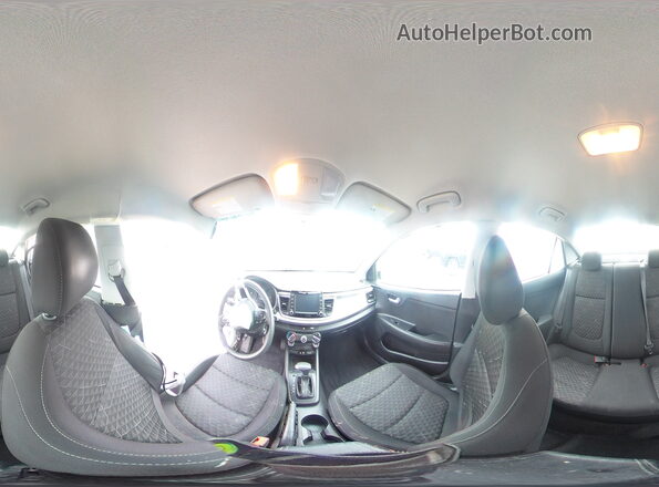3KPA24AD9LE286451 2020 KIA RIO Silver Vista interior de 360 grados