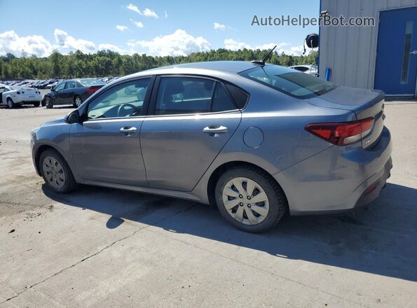 3KPA24AD9LE349645 2020 KIA RIO Charcoal Trasero izquierdo