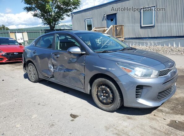3KPA24AD9LE349645 2020 KIA RIO Charcoal Delantero derecho