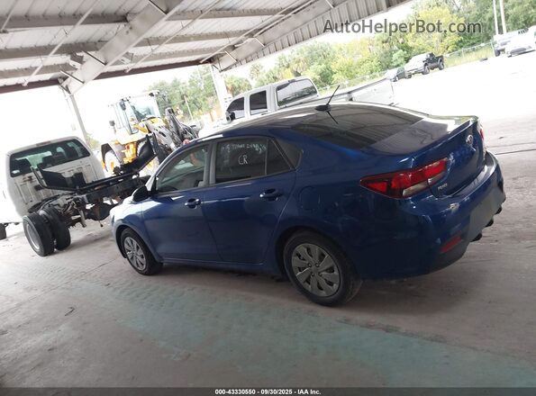 3KPA24AD9LE354652 2020 KIA RIO Blue Vista interior de 360 grados