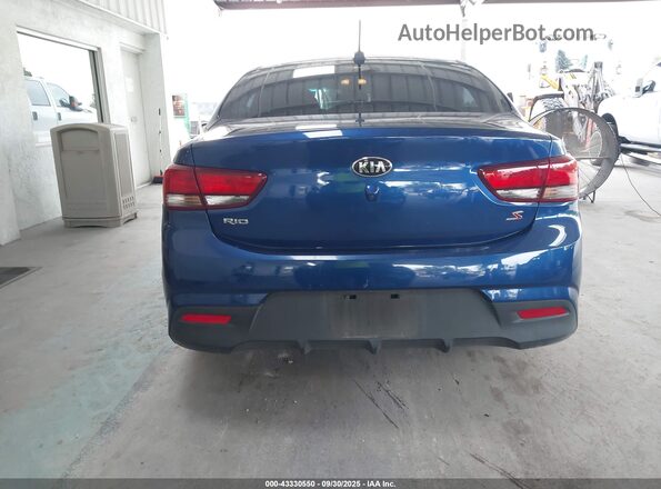 3KPA24AD9LE354652 2020 KIA RIO Blue 
