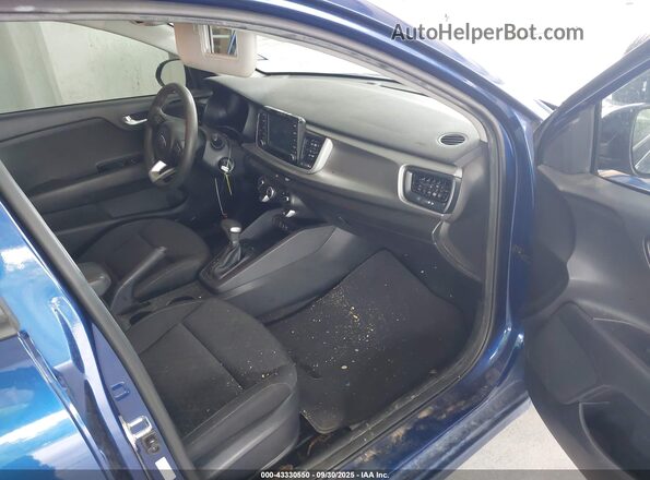 3KPA24AD9LE354652 2020 KIA RIO Blue Vista interior delantera