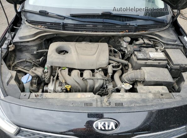 3KPA25AB7JE095676 2018 KIA RIO Black 