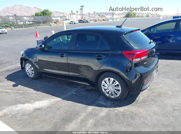 3KPA25AD9LE290277 2020 KIA RIO 5-DOOR Black უკანა მარცხენა