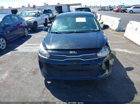 3KPA25AD9LE290277 2020 KIA RIO 5-DOOR Black წინა ხედი