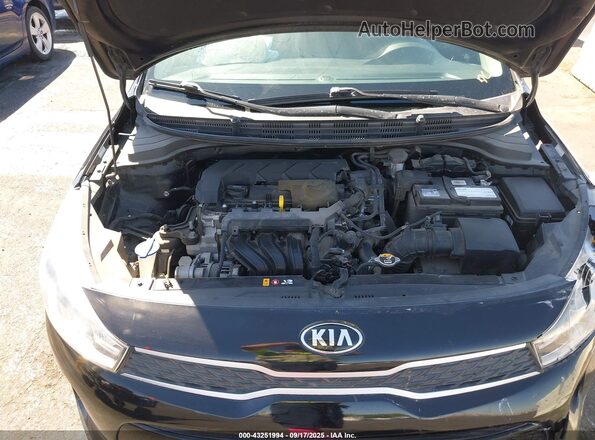 3KPA25AD9LE290277 2020 KIA RIO 5-DOOR Black უკანა ხედი