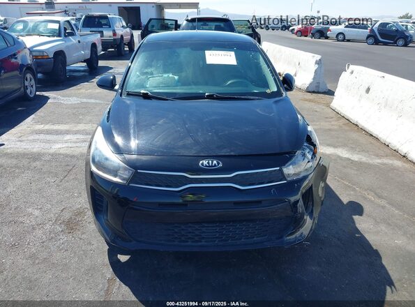 3KPA25AD9LE290277 2020 KIA RIO 5-DOOR Black ხელსაწყოთა პანელის ხედი