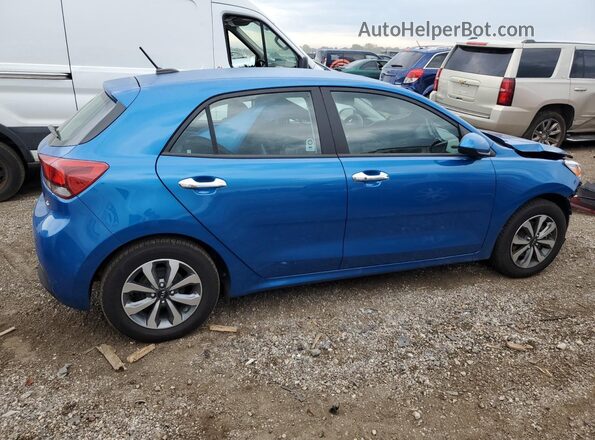 3KPA25ADXME380328 2021 KIA RIO Blue Trasero derecho