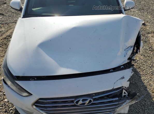 3KPC24A30KE040435 2019 HYUNDAI ACCENT White უკანა სალონის ხედი