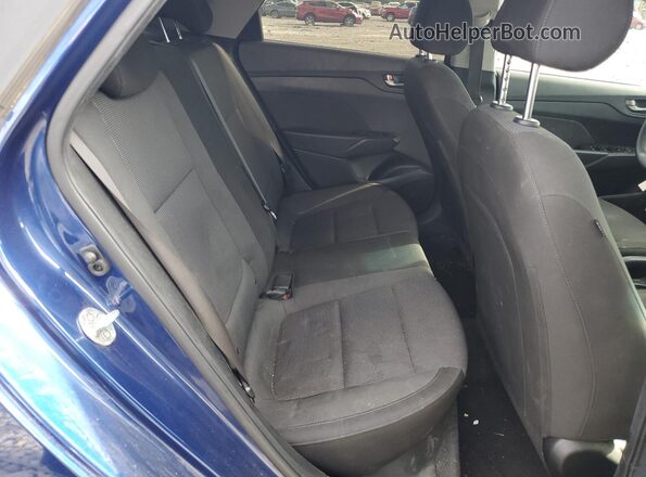 3KPC24A38KE076261 2019 HYUNDAI ACCENT Blue Հետևի նստատեղերի տեսք