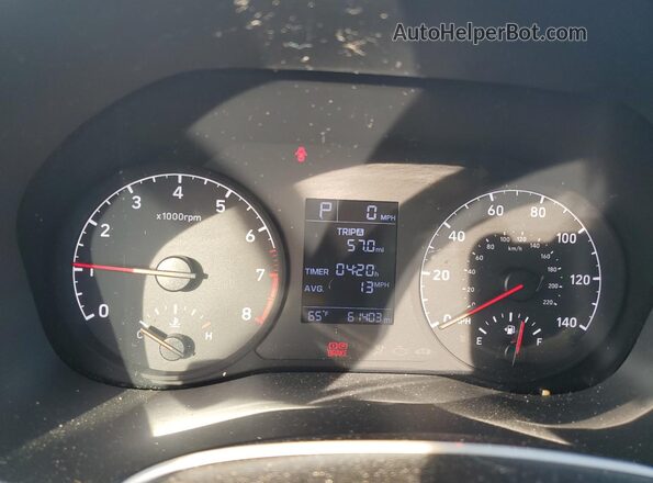 3KPC24A3XJE017405 2018 HYUNDAI ACCENT Silver 