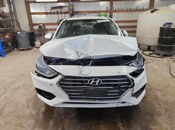 3KPC24A60LE092787 2020 HYUNDAI ACCENT White Widok z przodu