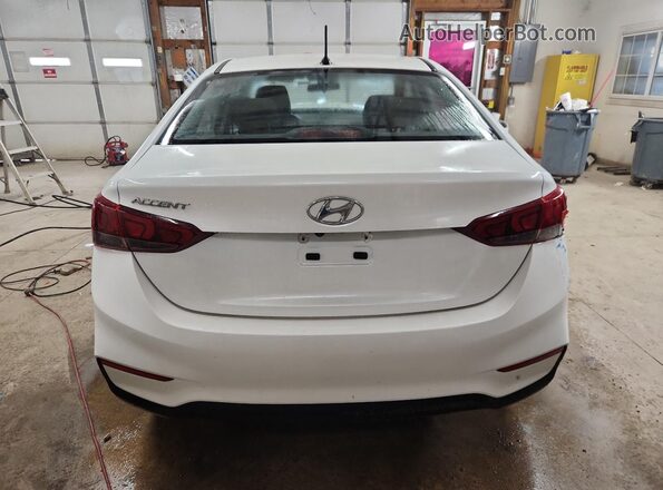 3KPC24A60LE092787 2020 HYUNDAI ACCENT White Widok z tyłu