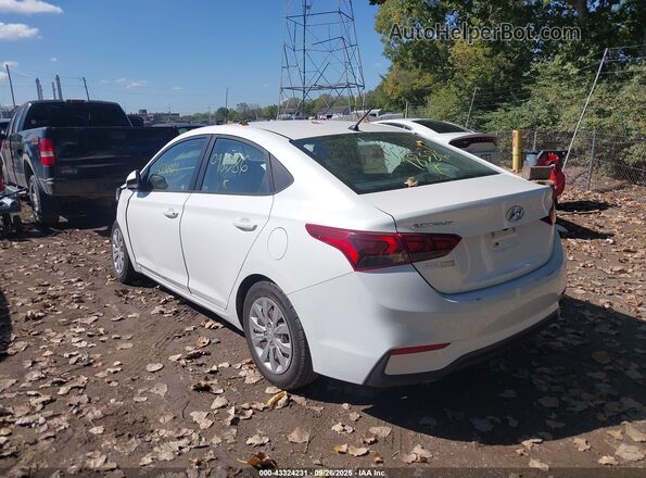 3KPC24A61LE098386 2020 HYUNDAI ACCENT White Задня ліва чверть