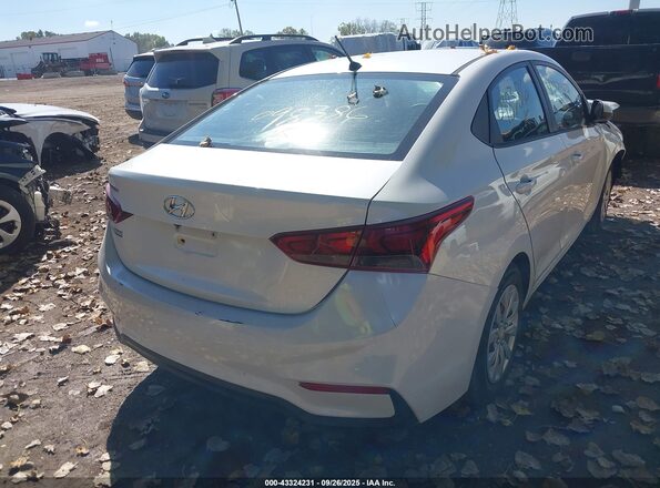 3KPC24A61LE098386 2020 HYUNDAI ACCENT White Задня права чверть