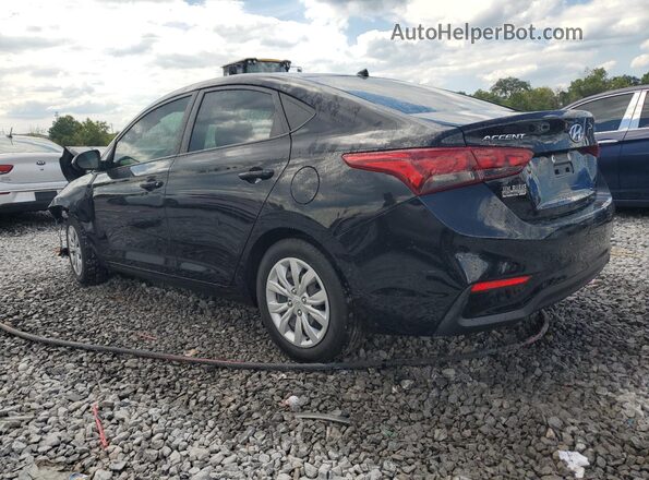 3KPC24A61ME132375 2021 HYUNDAI ACCENT Black Tył lewy